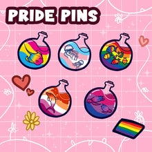 Load image into Gallery viewer, Sea Life Pride LGBT Acrylic Pins
